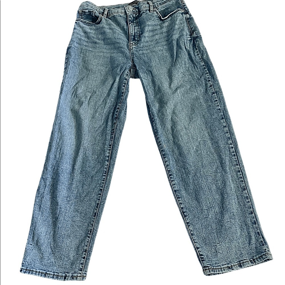 LIKE NEW Banana Republic High Rise Straight Leg Jeans